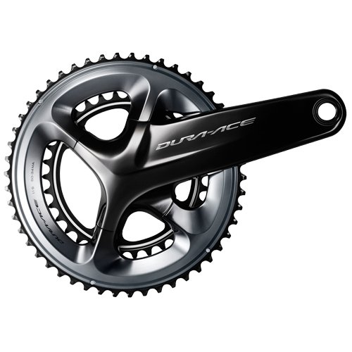 SHIMANO BIELAS Dura Ace 11V. Doble 165 MM 52/36 Ciclismo, Adultos Unisex, Multicolor(Multicolor), Talla Única