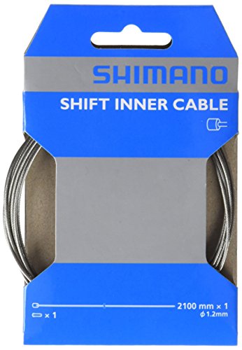 Shimano Cable Standard para cambios, 1.2 x 2100 mm