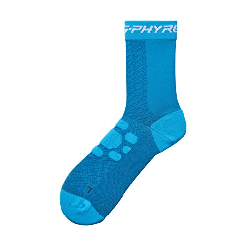 SHIMANO Calcetines S-Phyre, Adultos Unisex, Blue (Azul), s-m