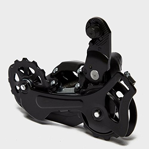 SHIMANO Cambio Trasero Tourney TY300 6/7V, con Pata, Unisex Adulto, Negro