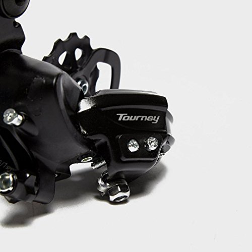 SHIMANO Cambio Trasero Tourney TY300 6/7V, con Pata, Unisex Adulto, Negro