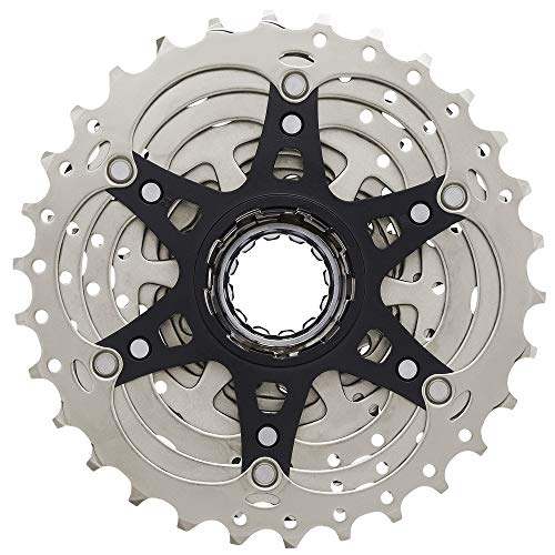 SHIMANO Cassette 105 R7000 11V, 11/32 CSR700011132, Unisex Adulto, Plata, 11-32 Dientes