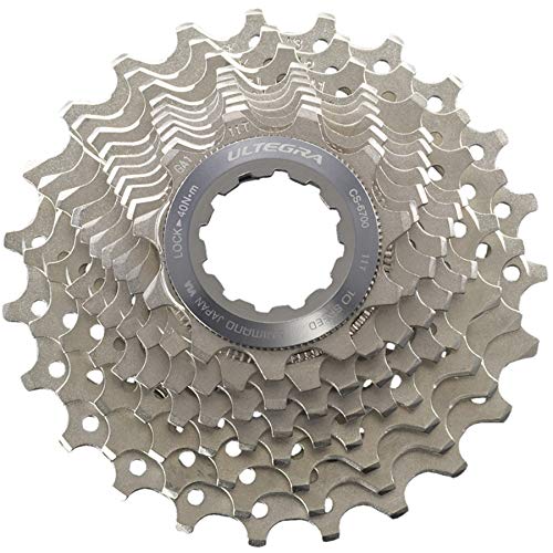 SHIMANO Cassette Ultegra CS-6700 10 piñones Modelo 11-28 Dientes 2019