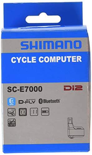 SHIMANO COMPUTADORA Steps E7000 B/N Ant+ BL T Accesorios Bicicleta, Adultos Unisex, Multicolor (Multicolor), Talla Única