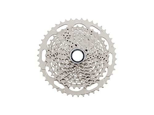 SHIMANO CS-M4100 Cassette, Unisex Adulto, Plata, Talla única