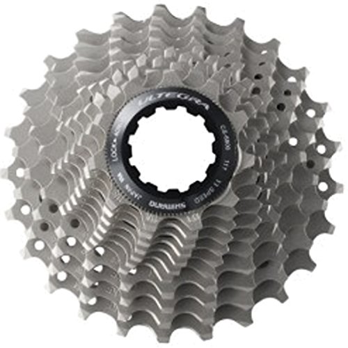 Shimano CSHG500-10 - Cassette de piñones HG, 10 Velocidades, 11-32T, Plateado