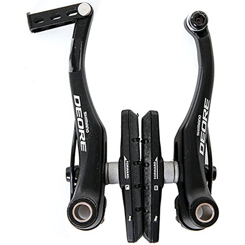 Shimano Deore BRT610FX41SLP - Puente Del. V-brake Negro C/tubo, 120 mm