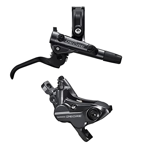 SHIMANO Deore M6100/M6120 - Freno de disco trasero de 4 pistones 2020 MTB