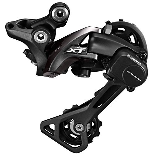 Shimano Deore XT RDM781SGSL - Cambio 10 Velocidades Shadow Sgs Direct, color negro