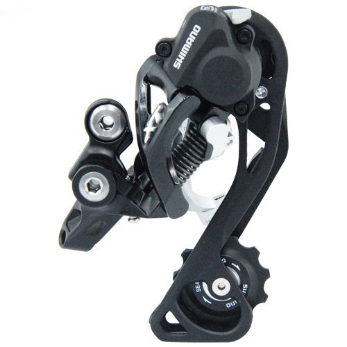 Shimano Deore XT RDM786SGSL - Cambio 10 Velocidades Shadow Plus Sgs Direct, color negro