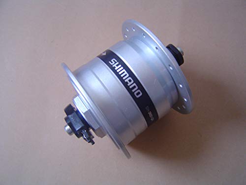 SHIMANO Dínamo de buje DH-3N31-QR 6V/3W 32 orificios, color plateado