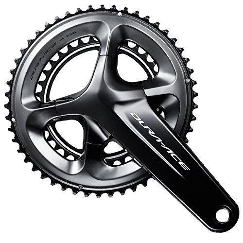 SHIMANO Dura Ace 9100 Bielas de Carretera, Negro, 170 mm