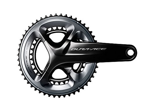 SHIMANO Dura Ace 9100 Bielas de Carretera, Negro, 170 mm