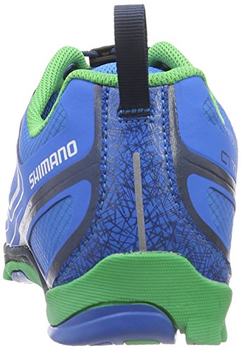 SHIMANO E-SHCT71B - Zapatillas de Ciclismo de sintético para Mujer Azul Blau (Blue) Talla:38 EU