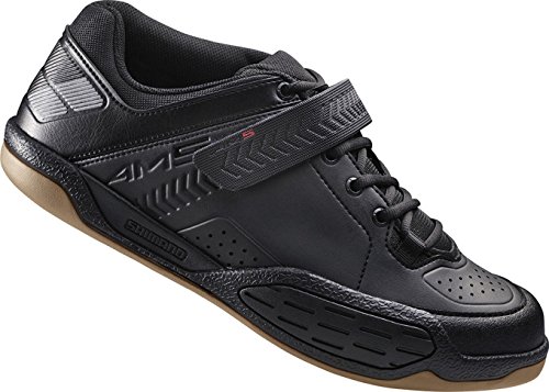 SHIMANO Fahrradschuhe All Mountainschuhe SH-AM5 GR. 39 SPD Versenkt Schnuerung, Zapatillas de Ciclismo Unisex Adulto, Negro, EU