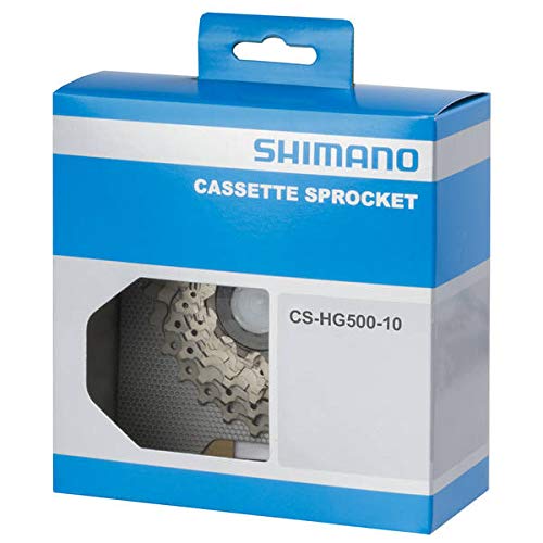 SHIMANO HG500 Piñón Casette, Adultos Unisex, Negro, 11-42 Dientes