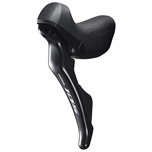 SHIMANO IZDA 105 R7 2V Palancas Ciclismo, Adultos Unisex, Negro(Negro), Talla Única