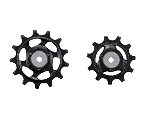 Shimano Juego de ruedas de cambio GRX RD-RX815 de acero 11S, color negro, 2 unidades