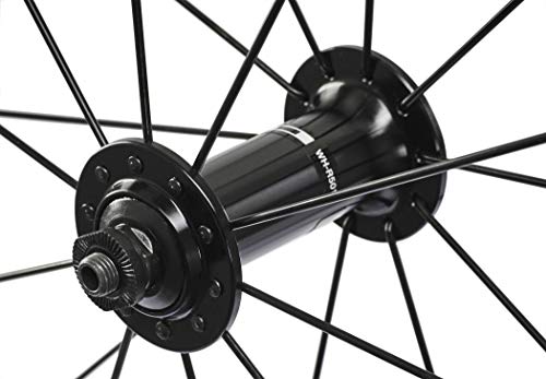 SHIMANO Juego de Ruedas WH-R501 700C Negro 2015 Juego de Ruedas para Bicicleta de Carretera