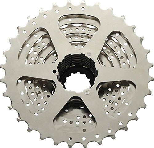 Shimano Kassette - Cassete / piñones para bicicletas (8 velocidades), color gris, talla 11-30