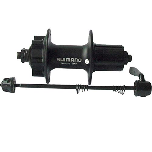 SHIMANO M475 32 6T Buje Trasero, Negro, Talla Única