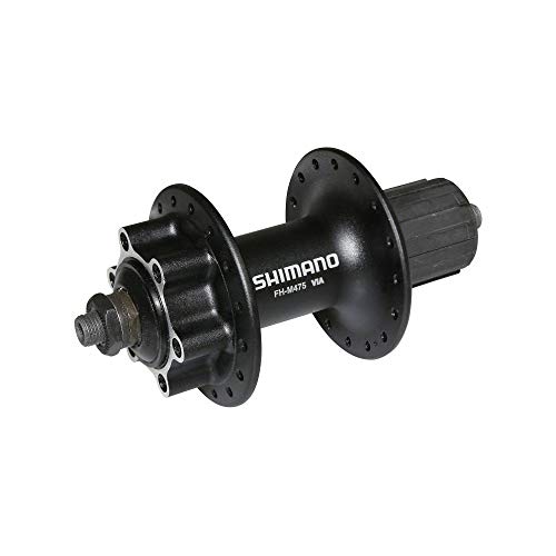 SHIMANO M475 32 6T Buje Trasero, Negro, Talla Única