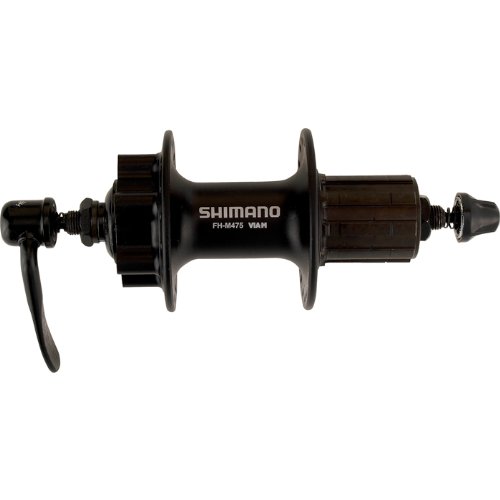 SHIMANO M475 32 6T Buje Trasero, Negro, Talla Única