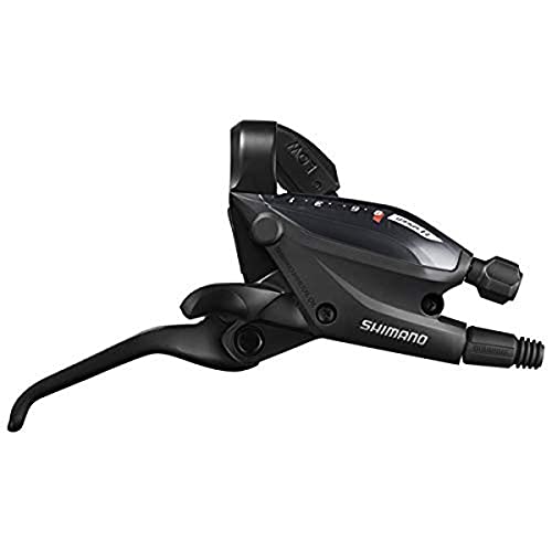 SHIMANO Mando DCHO EF505 8V Freno Disco Ciclismo, Adultos Unisex, Negro(Negro), Talla Única