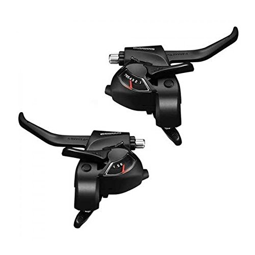 Shimano Mtb Sin Grupo STEF41P7AL - Mandos/Palancas Ef41 V-Brake, 7 x 3 Velocidades , color negro