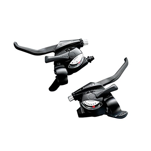 Shimano Mtb Sin Grupo STEF41P7AL - Mandos/Palancas Ef41 V-Brake, 7 x 3 Velocidades , color negro