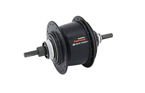 Shimano Nexus SG-C7050-5D engranaje de buje interno para Di2, 5 velocidades, cierre central, 32h, negro