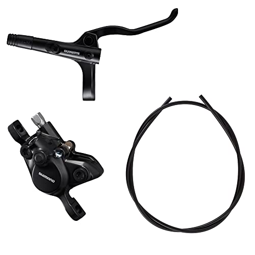 Shimano - Palanca de freno para bicicleta MTB BR-MT200 / BL-MT200 con pinza de montaje en poste, color negro, delantero derecho