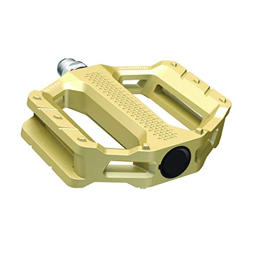 SHIMANO PD 3647 Gold PD-EF202-Pedales de Plataforma, Color Dorado, Unisex Adulto, 0