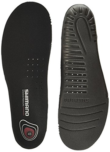 SHIMANO Plantillas Adultos Suela Interior para Country Touring Guantes Negro Negro Talla:46 EU