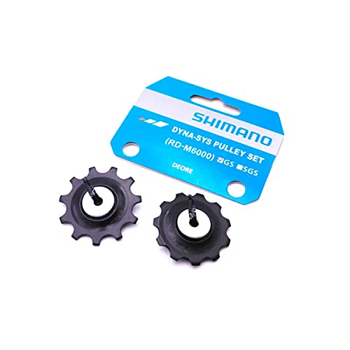 SHIMANO POLEA JGO.GUIA/Tension DEORE M6000 Ciclismo, Adultos Unisex, Multicolor(Multicolor), Talla Única