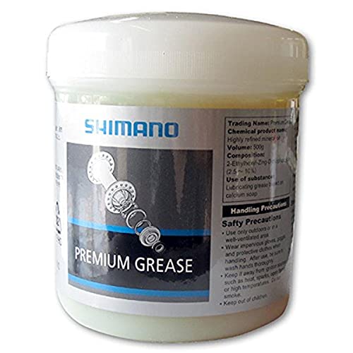 SHIMANO Premium 500G Grasa, Negro, Talla Única