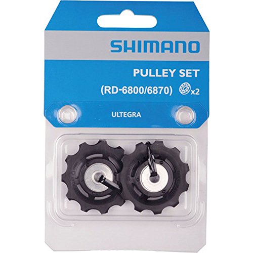 SHIMANO RD-6800 Juego Desplazante + Conjunto de Rodillos Guía, Negro, Talla Única