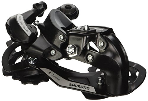 SHIMANO RDTY500D - Cambio de 7 velocidades sin pata, ÚNICA, Negro, Unisex