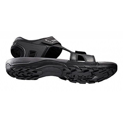 SHIMANO Sh-sd5g Sandalias de Bicicleta, Unisex Adulto, Negro, 41/42 EU