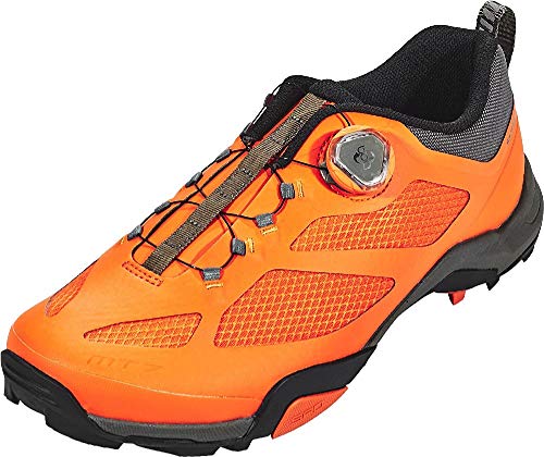 SHIMANO SHMT7PC410SR00 - Zapatillas Ciclismo, 41, Naranja, Hombre