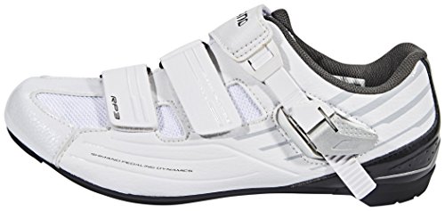 Shimano SHRP3NG410SW00, Zapatillas de Ciclismo de Carretera Hombre, Blanco (White), 41 EU