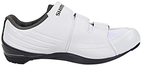 Shimano SHRP3NG410SW00, Zapatillas de Ciclismo de Carretera Hombre, Blanco (White), 41 EU