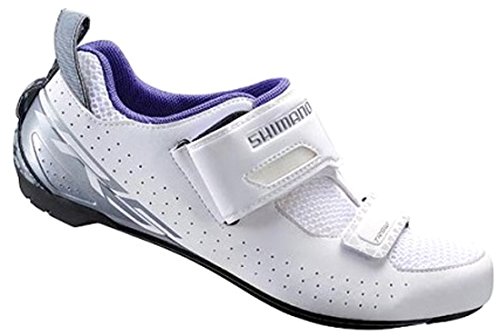 Shimano SHTR5OC430SW00, Zapatillas de Ciclismo de Carretera Hombre, Blanco (White), 43 EU