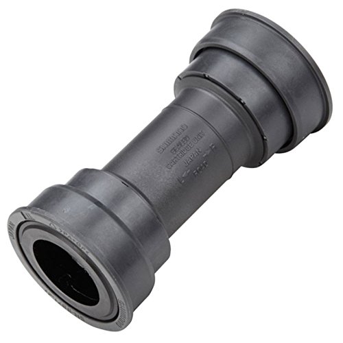 Shimano SM-BB71-41B Road - Eje de pedalier Shimano sistema press-fit, gris