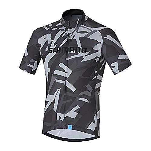 SHIMANO Team - Maillot Manga Corta Hombre - Gris Talla S 2019