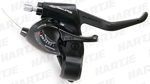 SHIMANO Tourney TX ST-TX800 - Palanca de freno y cambio de 8 velocidades (derecha), color negro