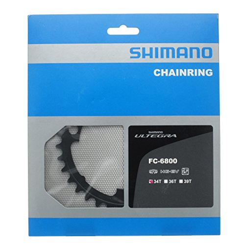 SHIMANO Ultegra (50/34) Plato, Gris, Talla Única