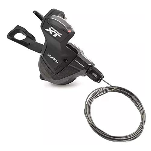 SHIMANO XT 11X2/3V. C/Abrazadera C/DISP Mando, Negro, Talla Única