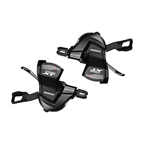 SHIMANO XT 11X2/3V. C/Abrazadera C/DISP Mando, Negro, Talla Única