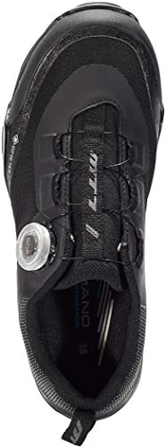 SHIMANO Zapatillas MTB MT701G, Unisex Adulto, Negro, 42 EU